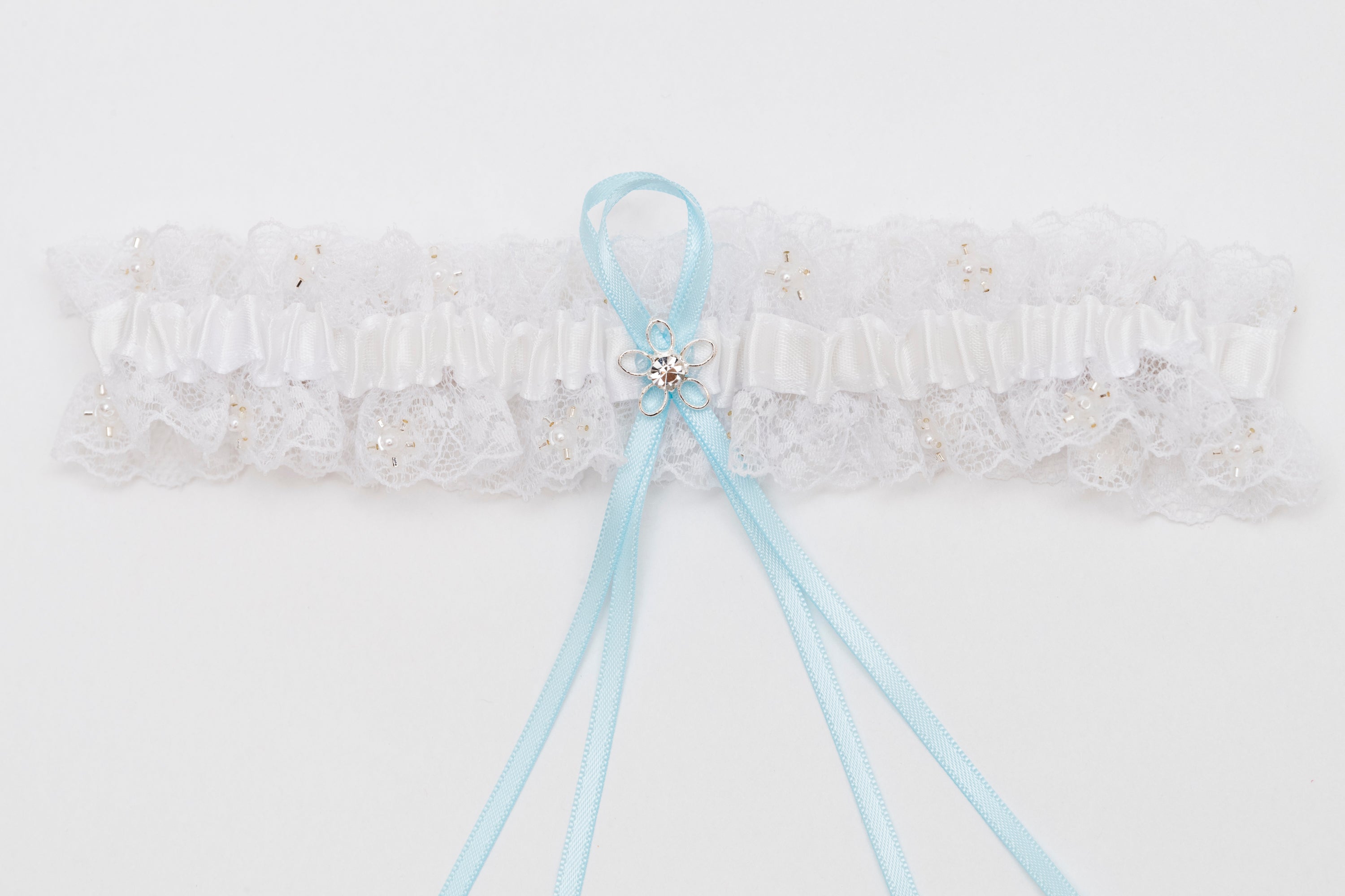 ivory knot-wedding accessories-bridal garters-gina