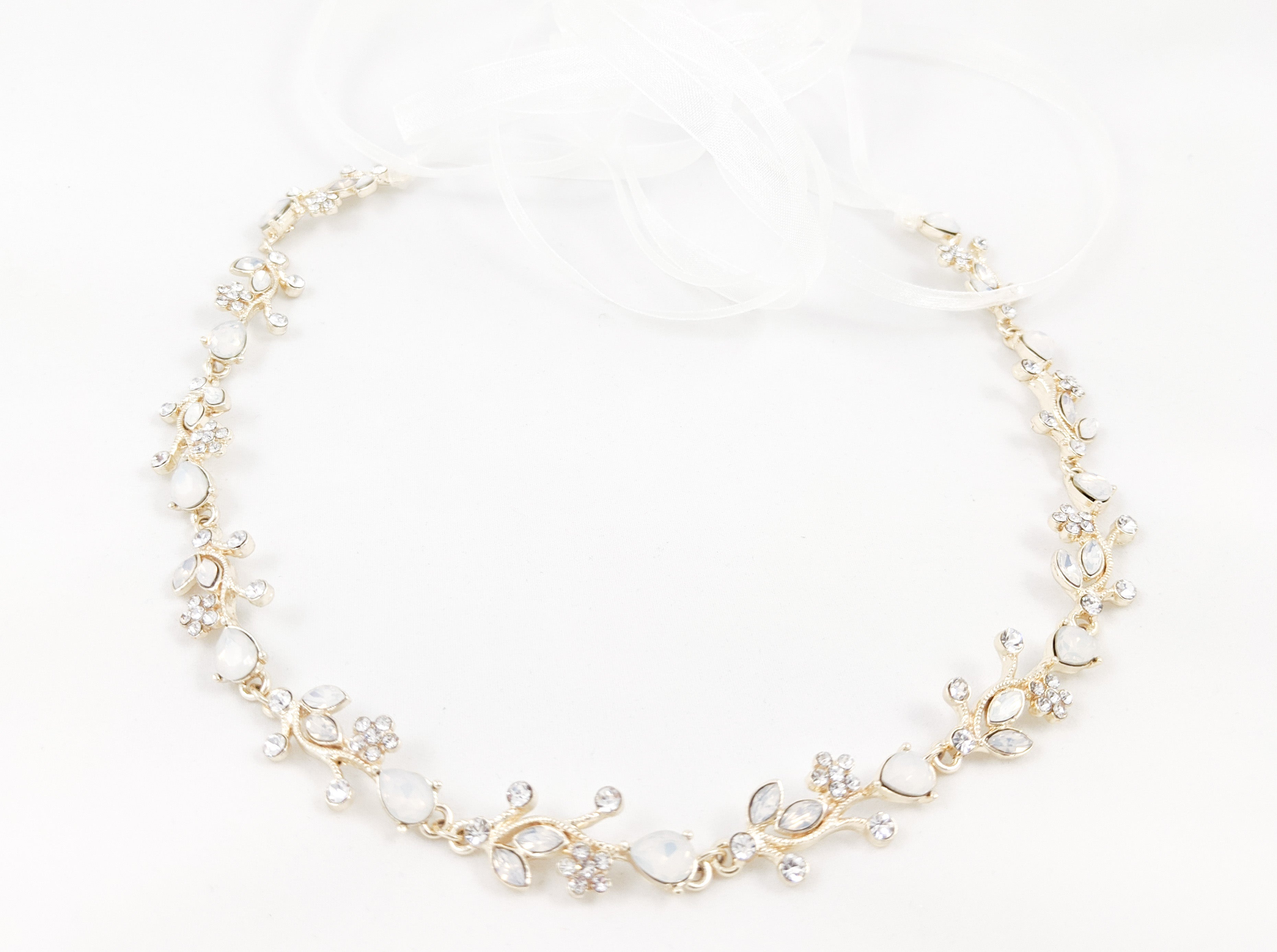 ivory knot-wedding accessories-bridal headband-liv