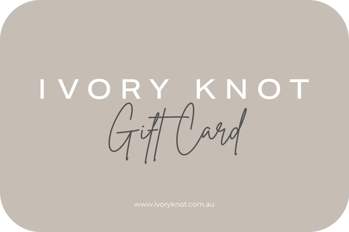 Ivory Knot Gift Card