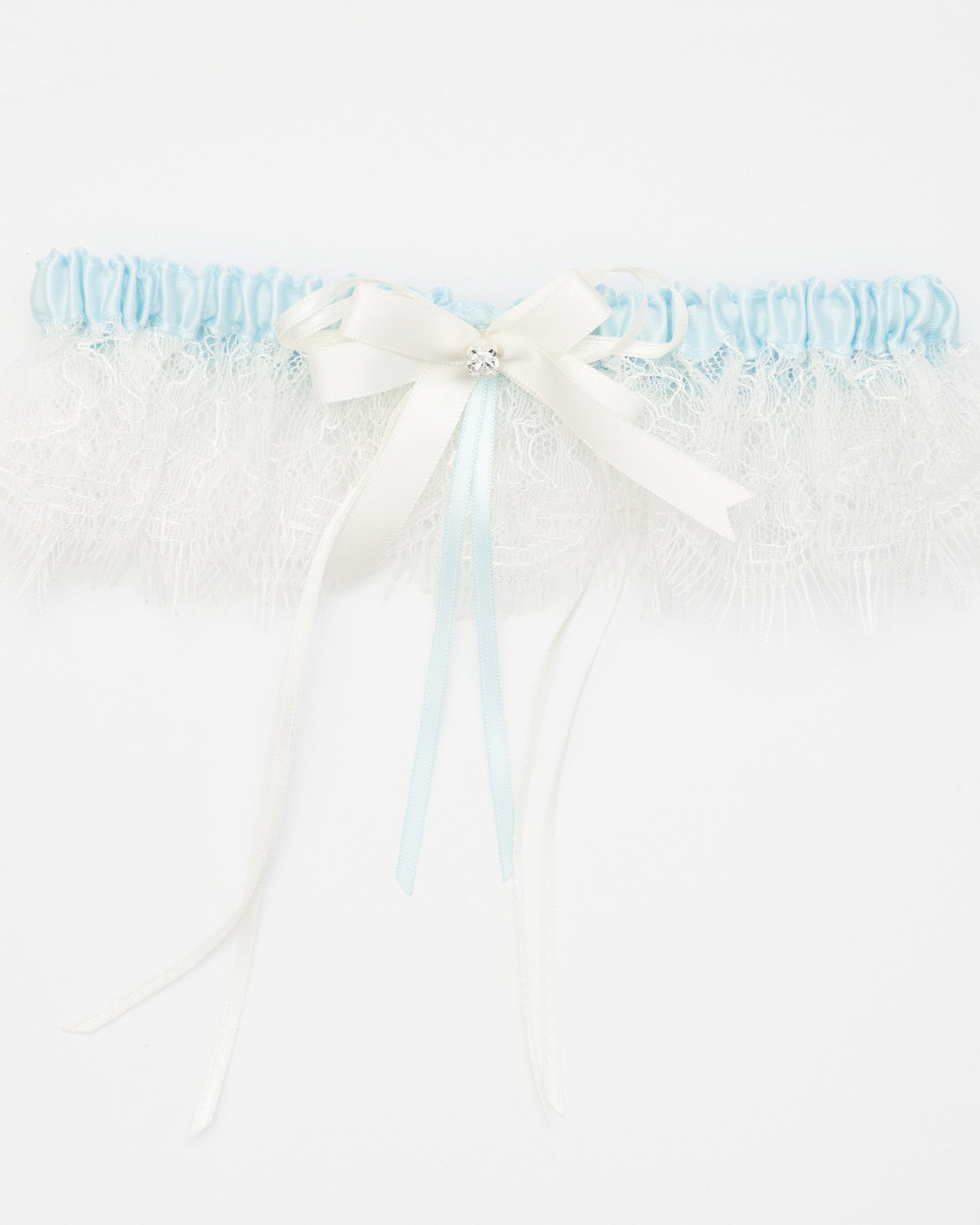 ivory knot-bridal accessories-wedding garter-lila