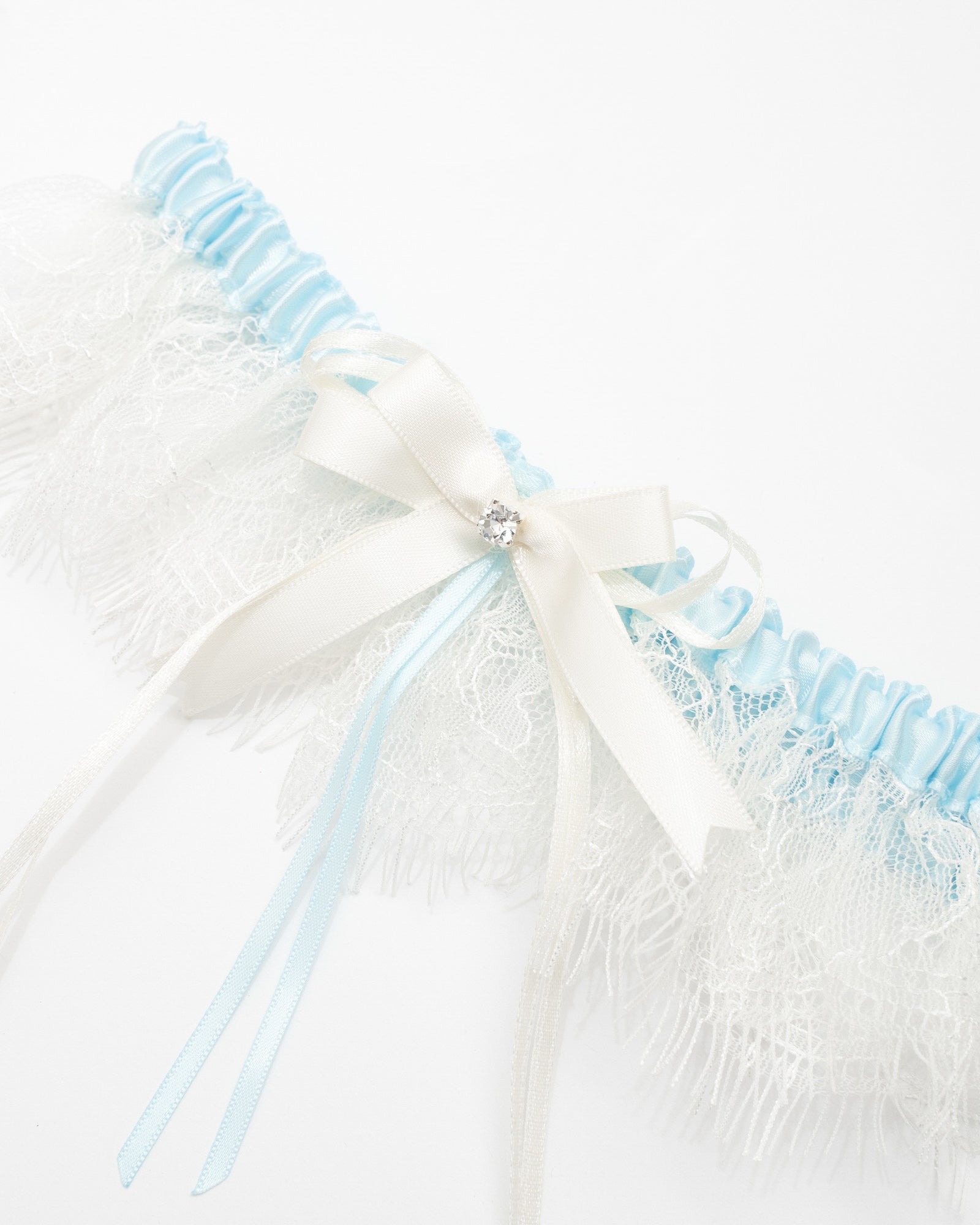 ivory knot-bridal accessories-wedding garter-lila
