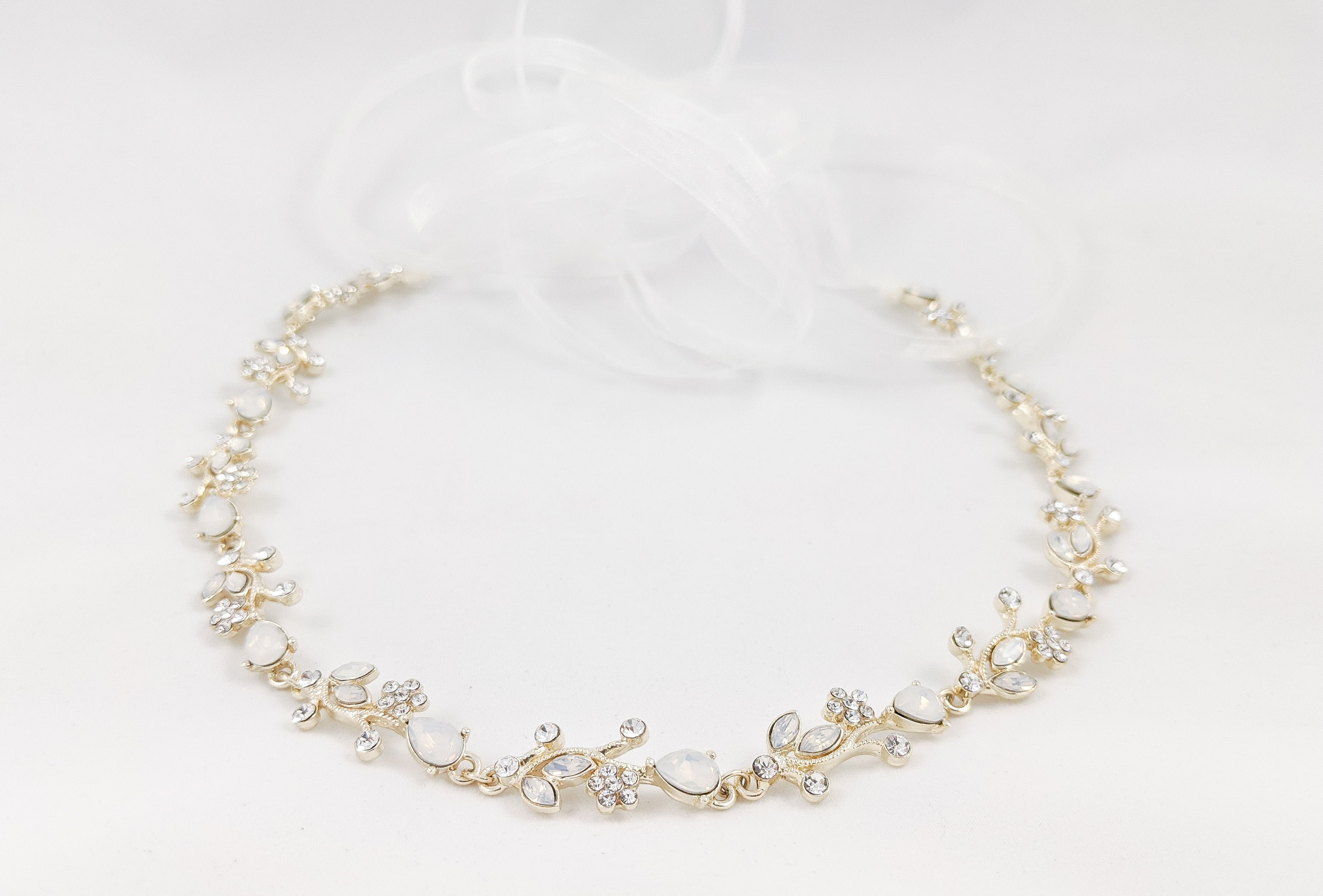 ivory knot-wedding accessories-bridal headband-liv