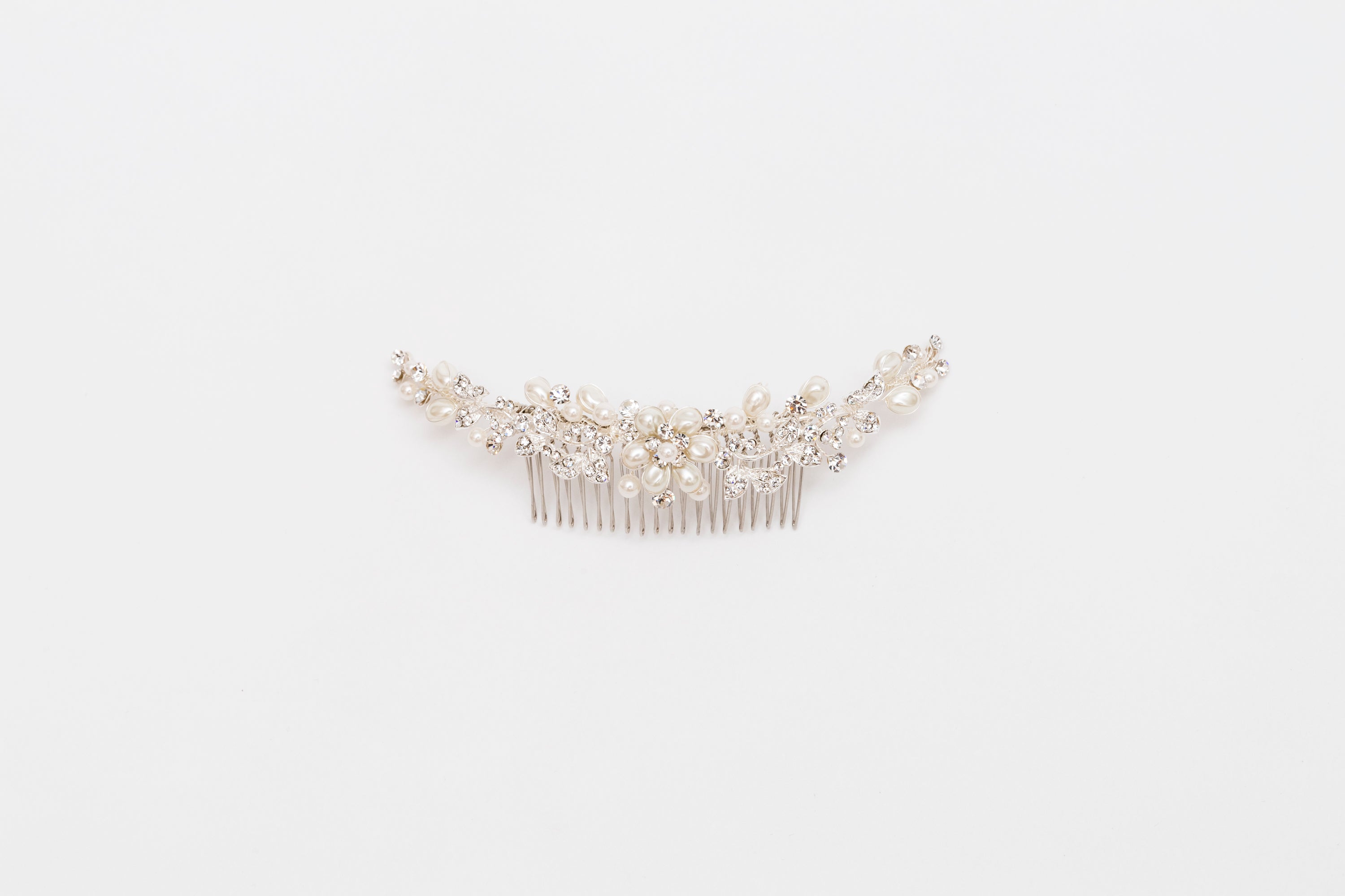 ivory knot-wedding accessories-bridal hair comb-may