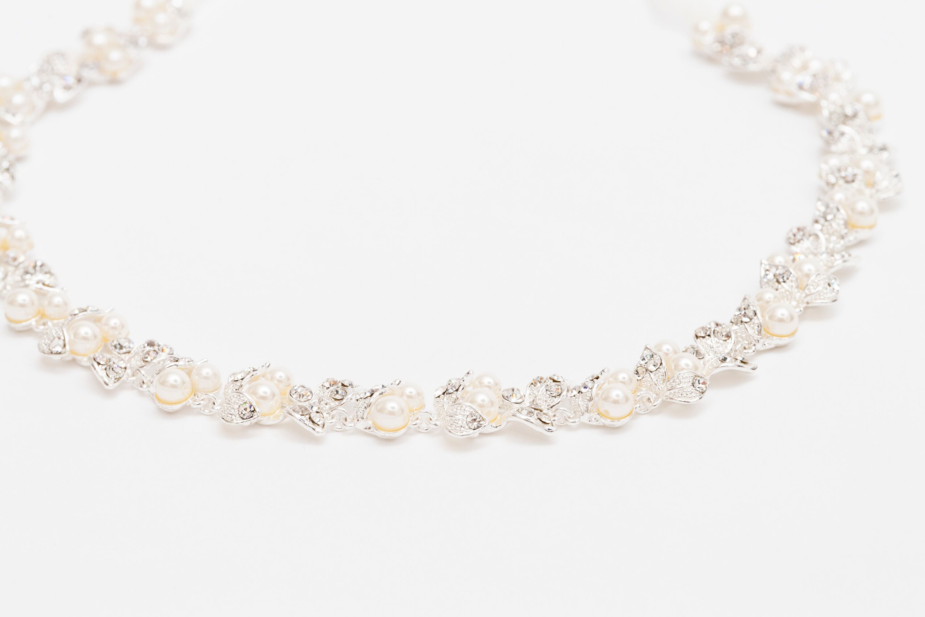 ivory knot-wedding accessories-bridal headband-lottie