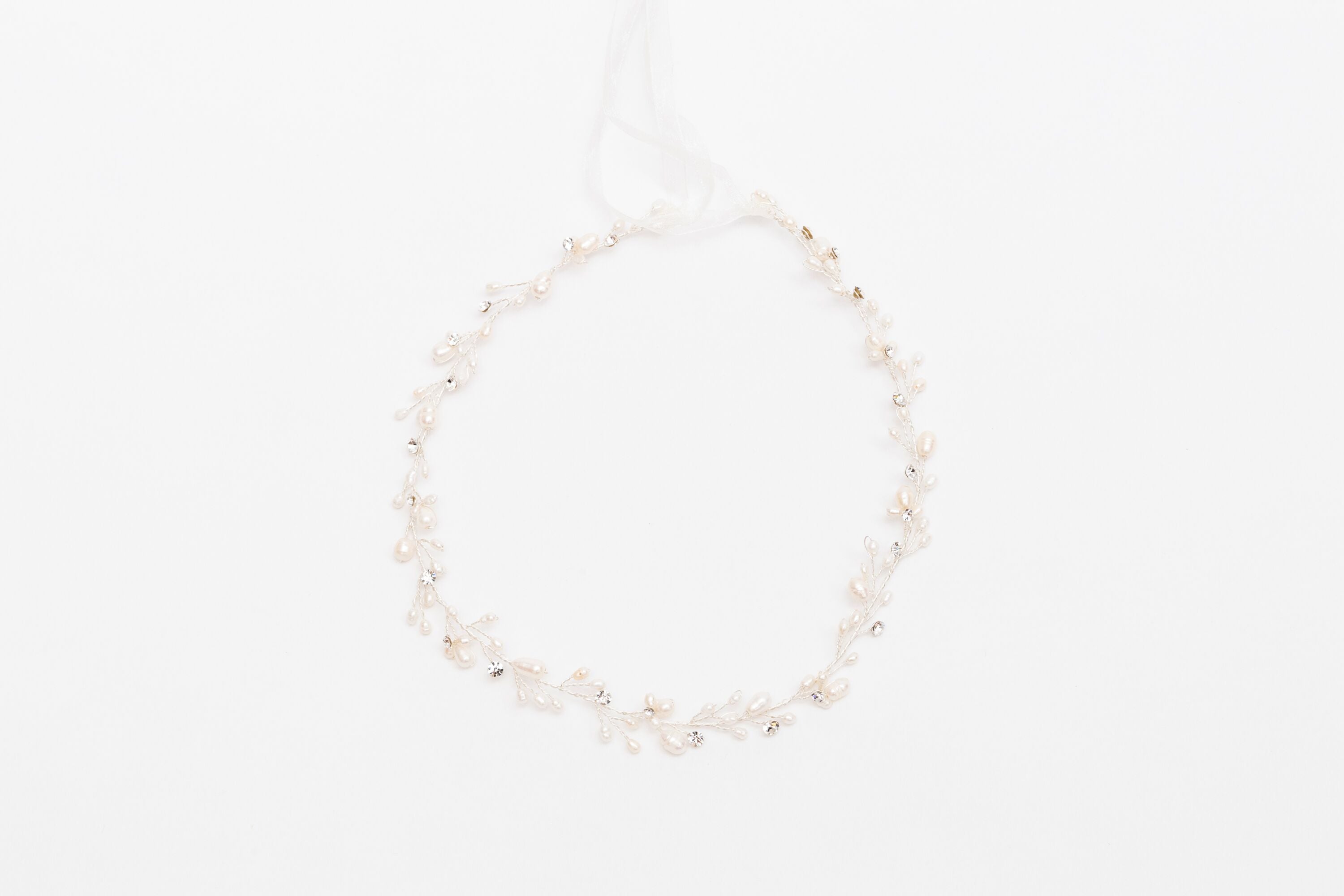 ivory knot-bridal accessories-wedding hair vine-greta